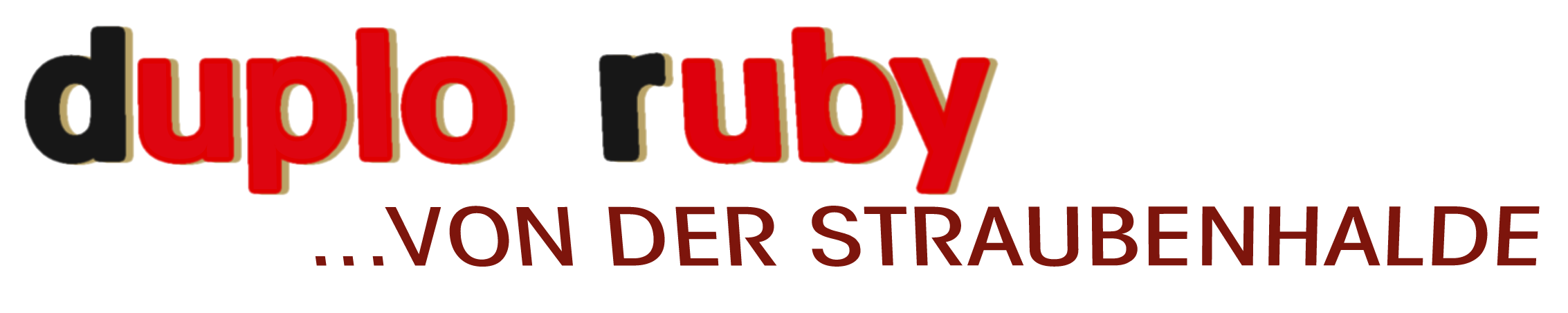 Duplo Ruby von der Straubenhalde